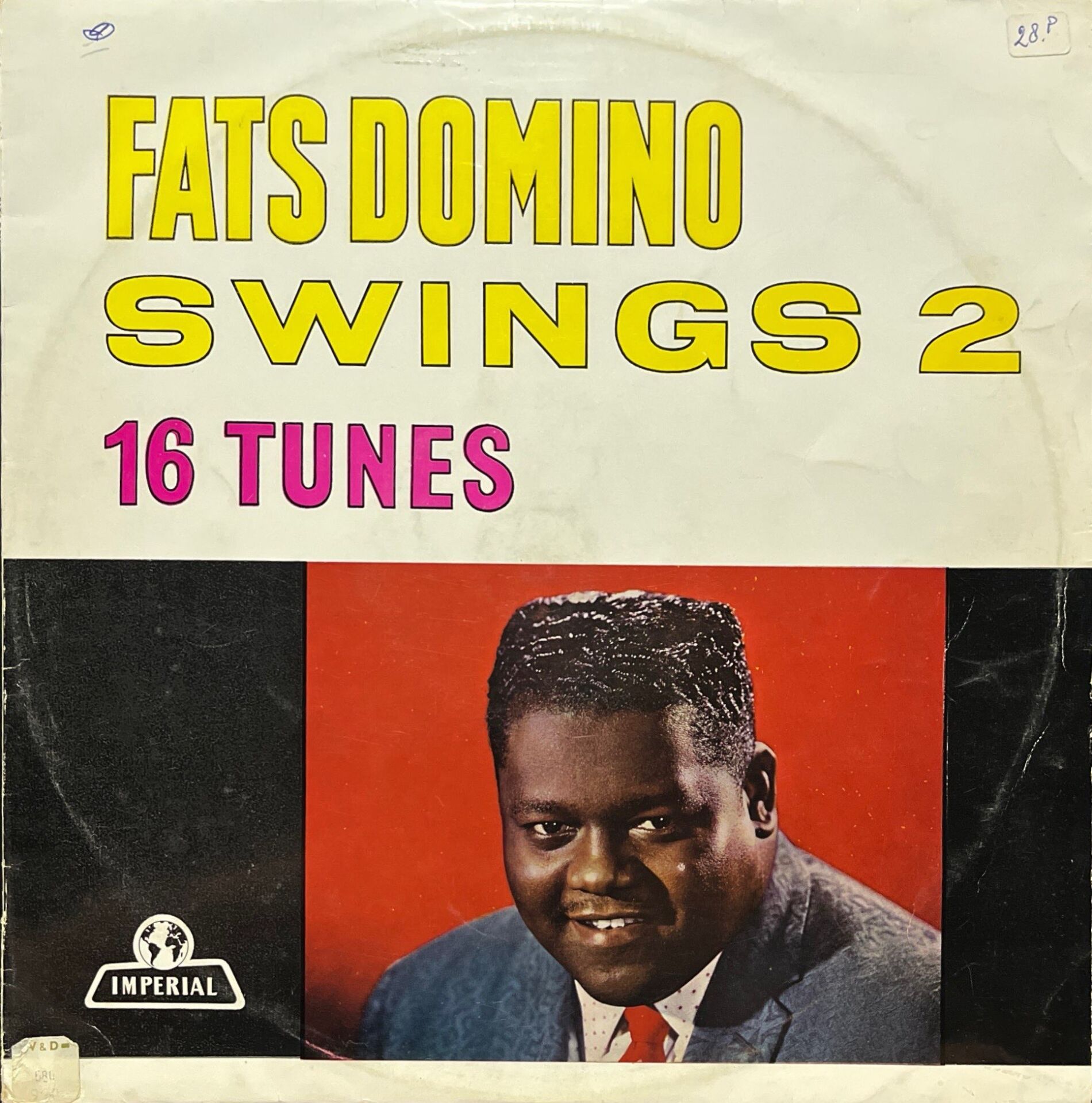Fats Domino Swings 2 - 16 Tunes LP Plak
