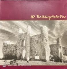 U2 The Unforgettable Fire LP Plak