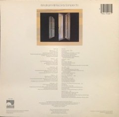 Windham Hill Records Sampler 86 LP Plak