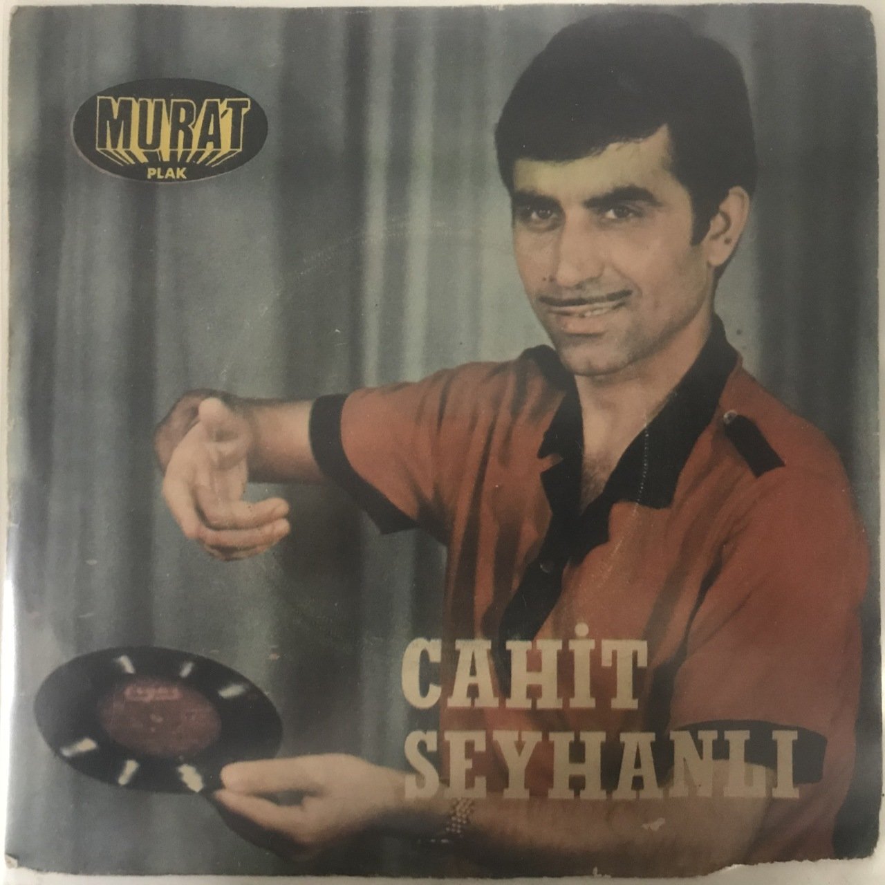 Cahit Seyhanlı Ağlayan Gözlerin Nuruna Depo Malı 45lik Plak