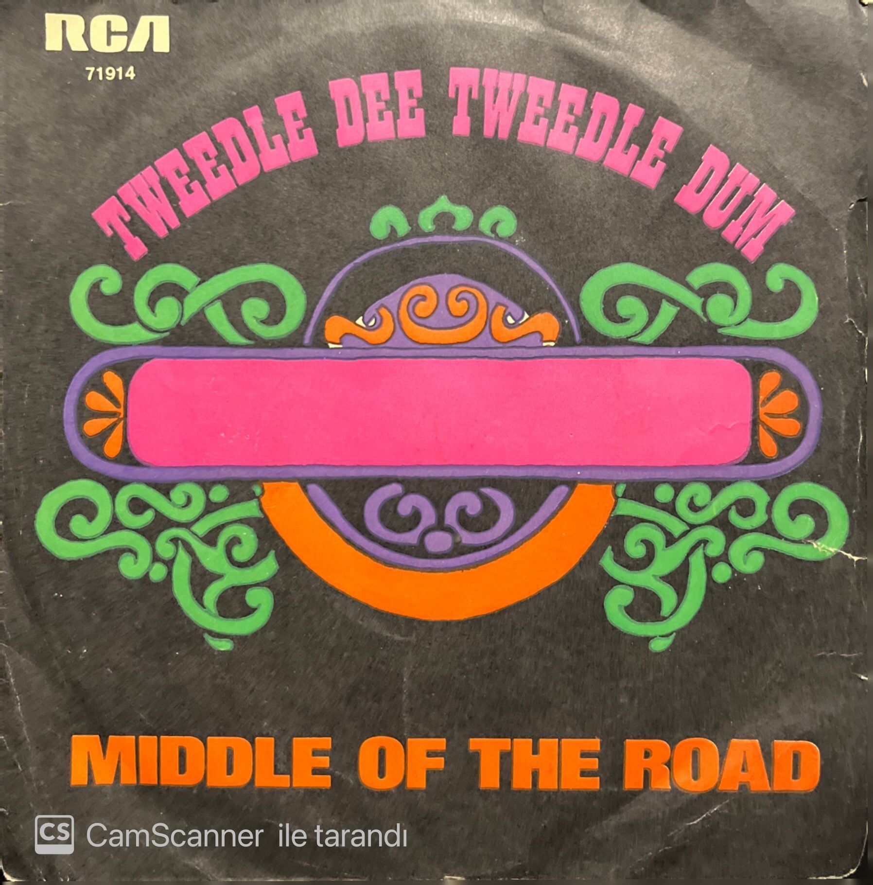 Middle Of The Road Tweedle Dee Tweedle Dum 45lik Plak