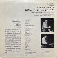Ornette Coleman The Empty Foxhole LP Plak