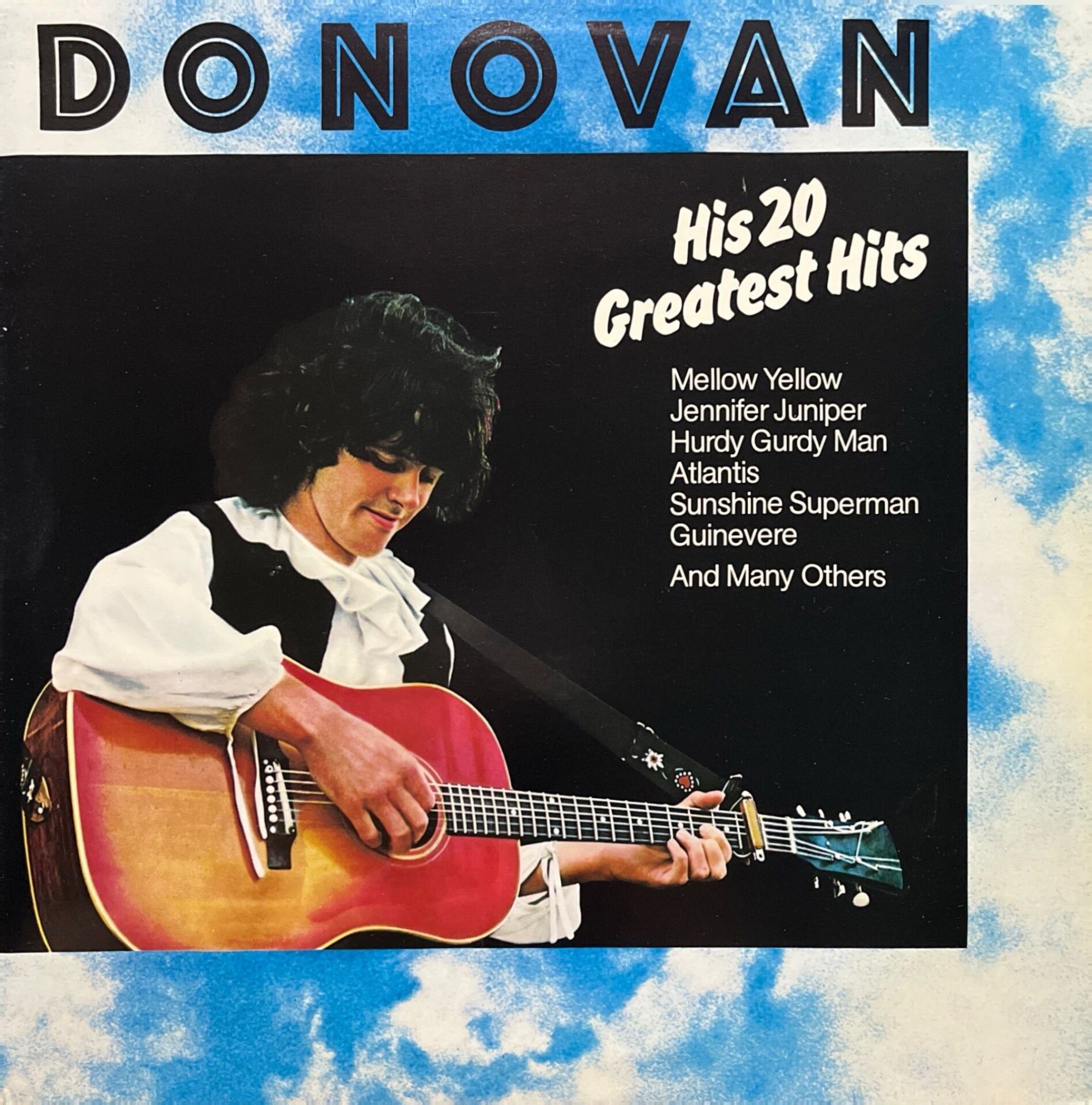 Donovan His 20 Greatest Hits Double LP Plak