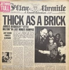 Jethro Tull Thick As A Brick LP Plak