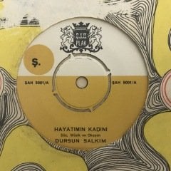 Dursun Salkım Hayatımın Kadını Depo Malı 45lik Plak