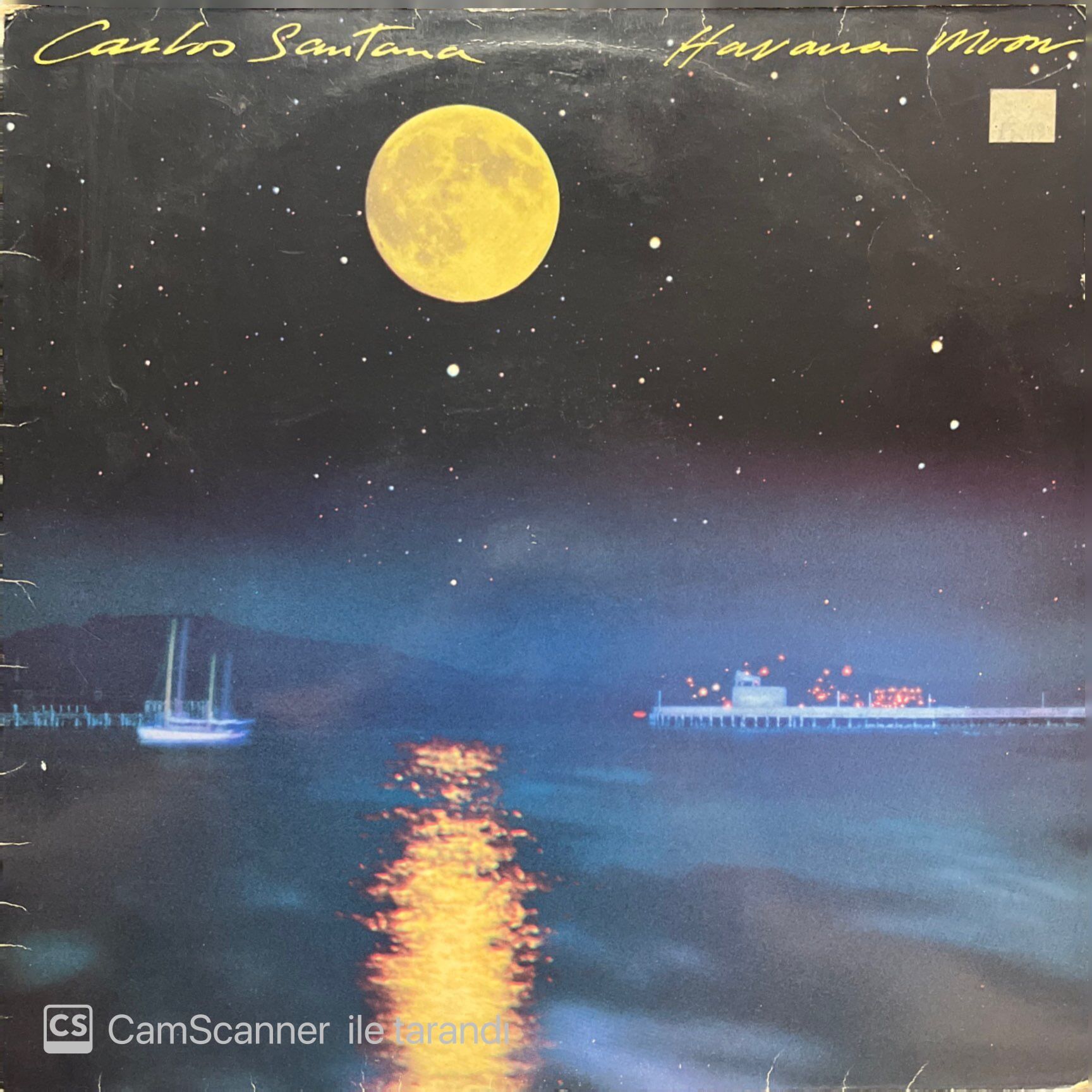 Carlos Santana Havana Moon LP Plak