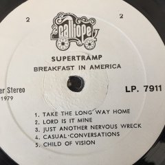 Supertramp Breakfast In America LP Plak