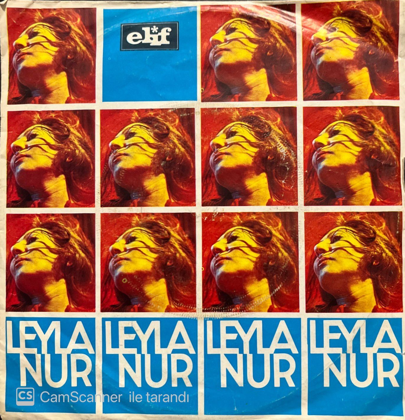 Leyla Nur Sanma Seni Unuturum 45lik Plak