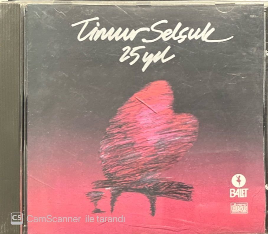 Timur Selçuk 25 Yıl Sarı Bandrollü CD