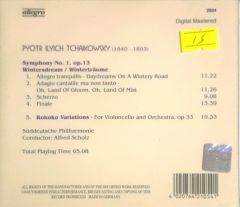 Tchaikowsky Symphony No1 CD