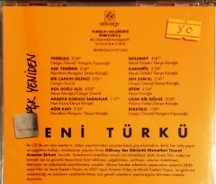 Yeni Türkü Aşk Yeniden CD