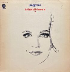 Peggy Lee Is That All There Is? LP Plak
