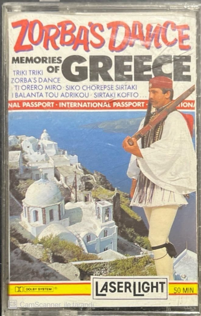 Zorba's Dance Memories Of Greece Kaset