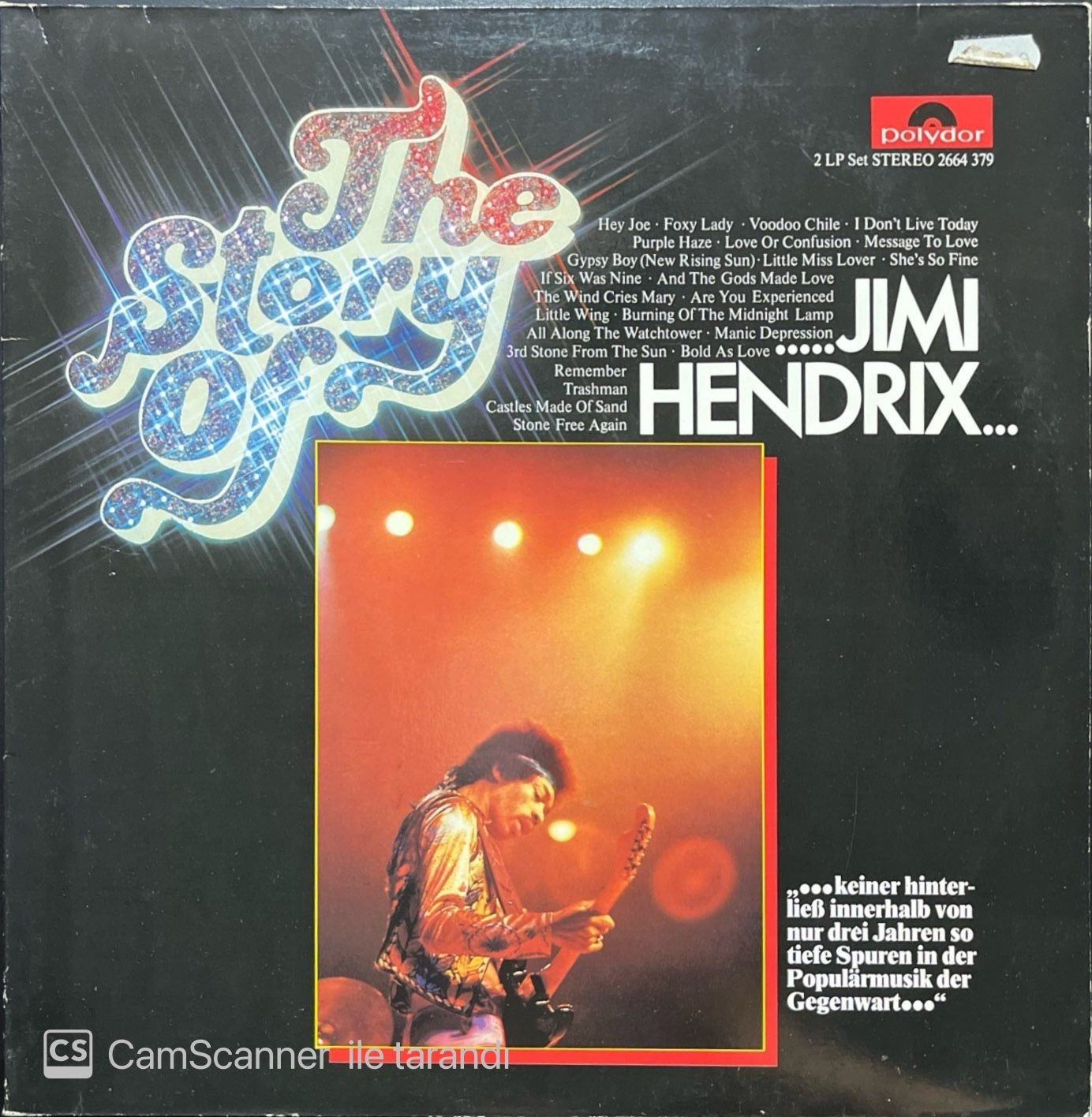 The Story Of Jimi Hendrix Double LP Plak