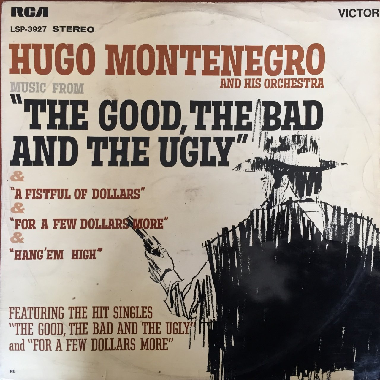 Hugo Montenegro The Good The Bad And The Ugly LP Plak