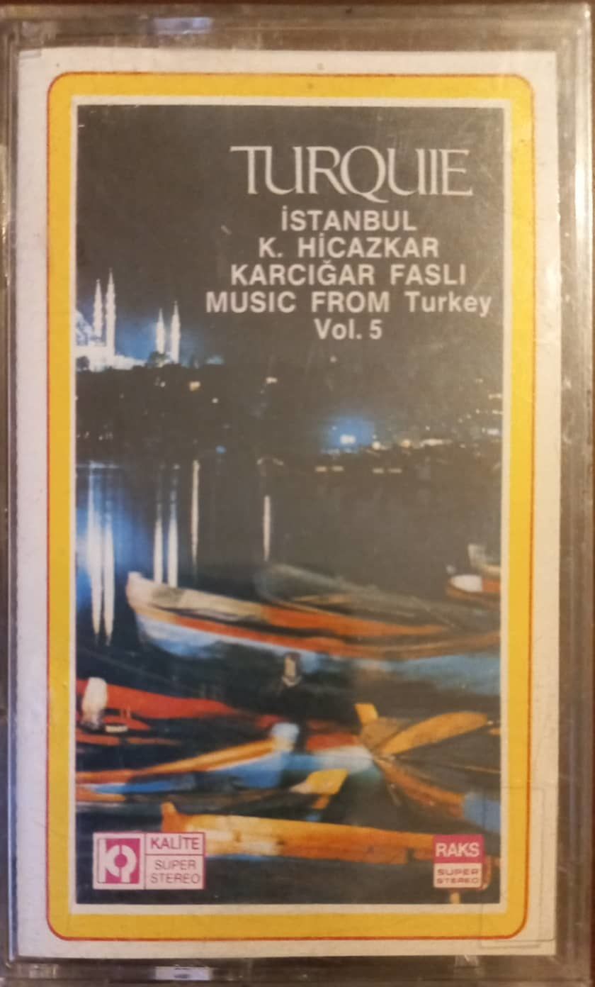 Kürdili Hicaskar - Karcığar Faslı Music From Türkey  Vol. 5 Açılmamış Jelatininde Kaset