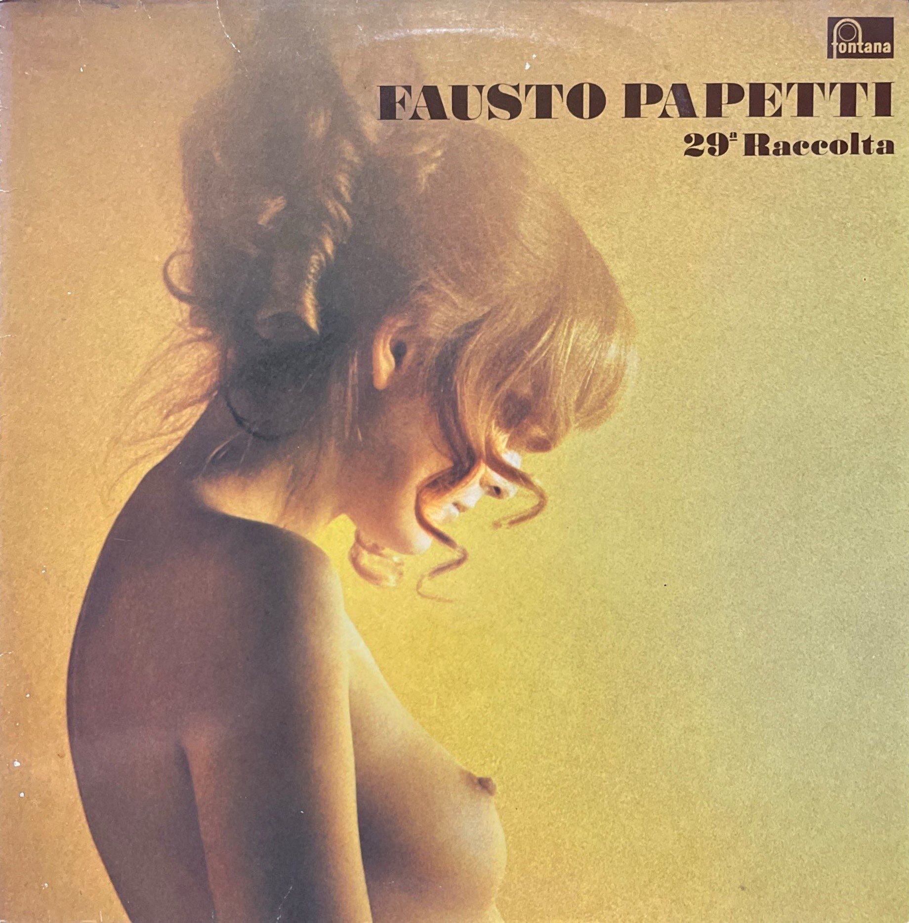 Fausto Papetti 29a Raccolta LP Plak
