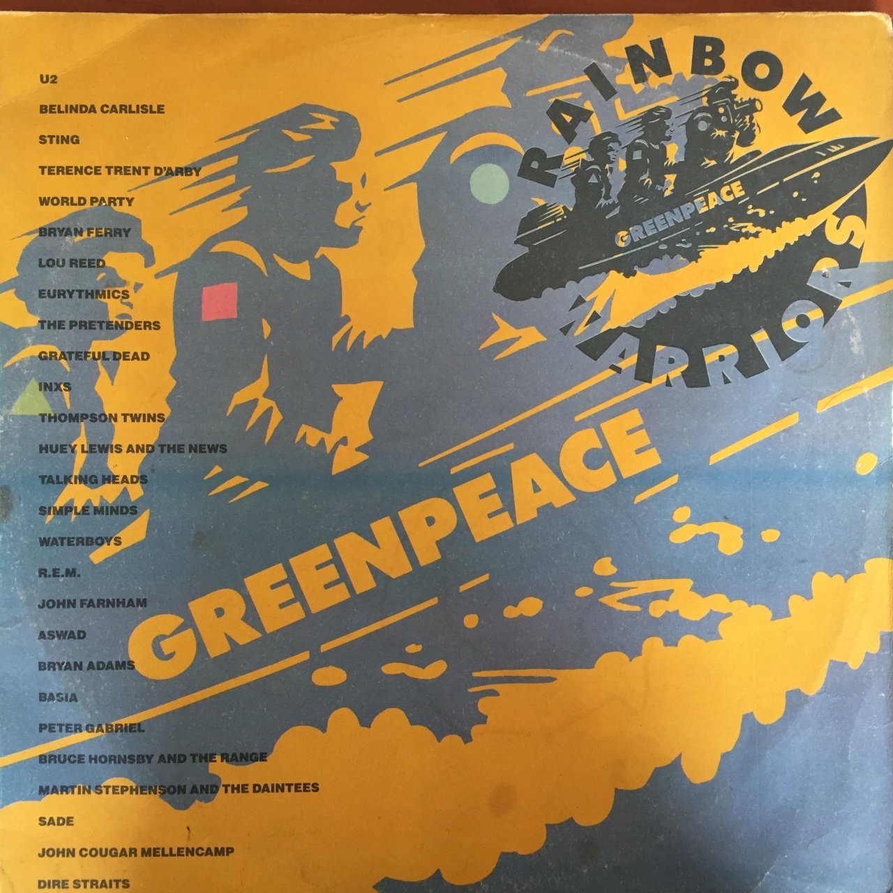 Greenpeace Rainbow Warriors Çift LP Plak