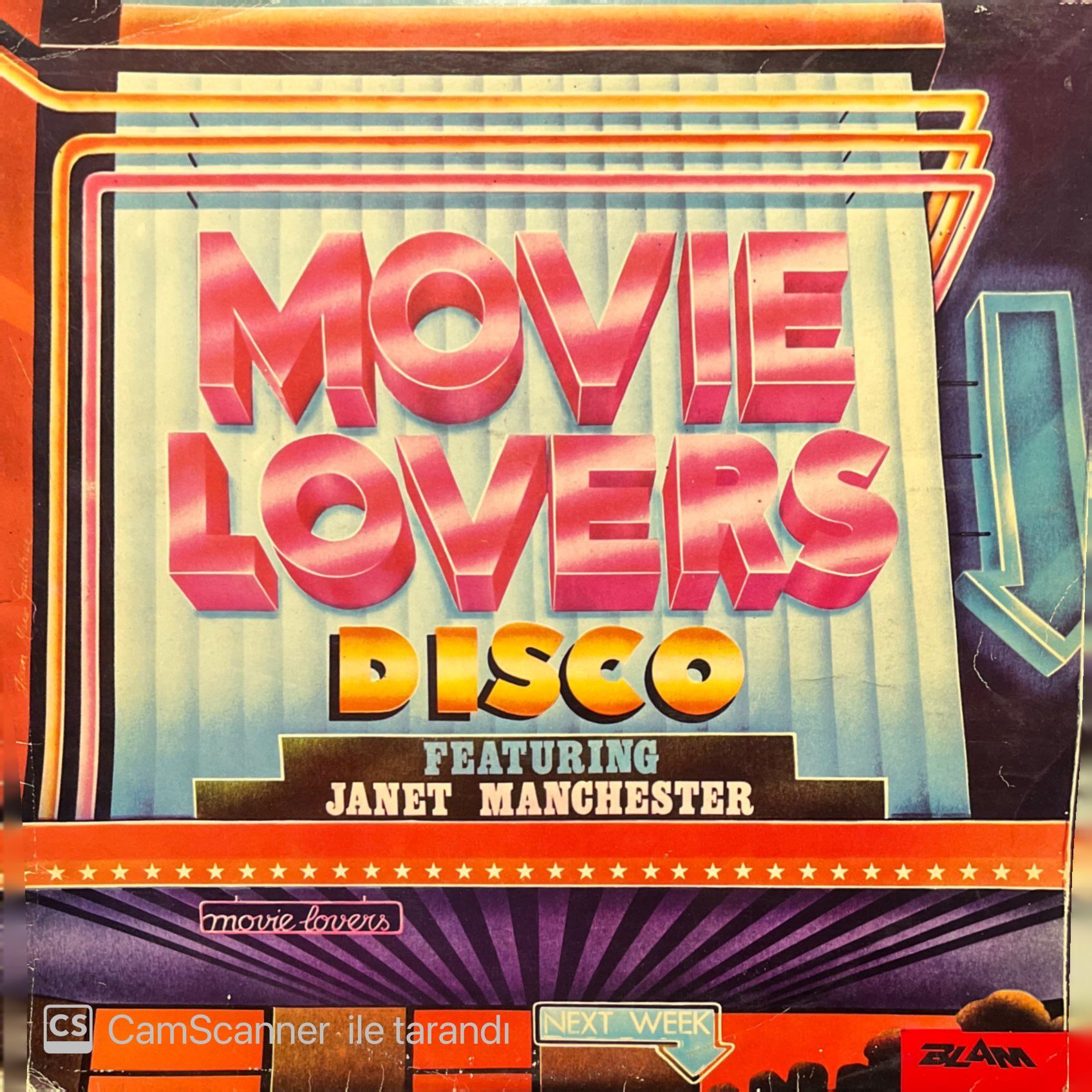 Movie Lovers Disco LP Plak