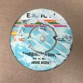 Esengül Sevdiğimin Kurbanıyım Depo Malı 45lik Plak