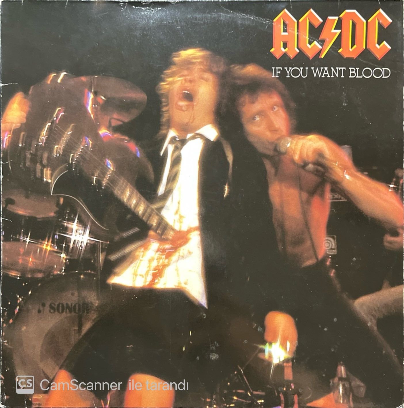 AC DC If You Want Blood LP Plak