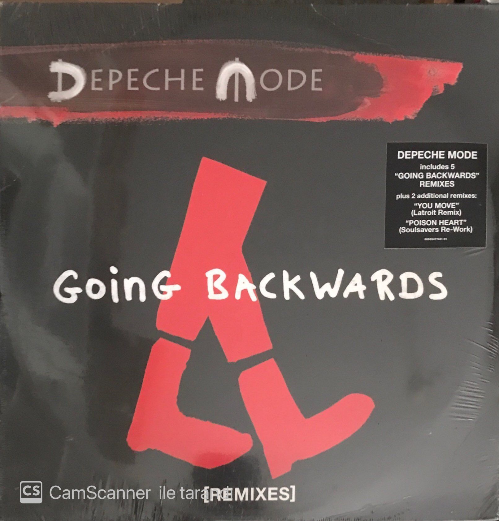 Depeche Mode Going Backwards Remixes Double LP Plak