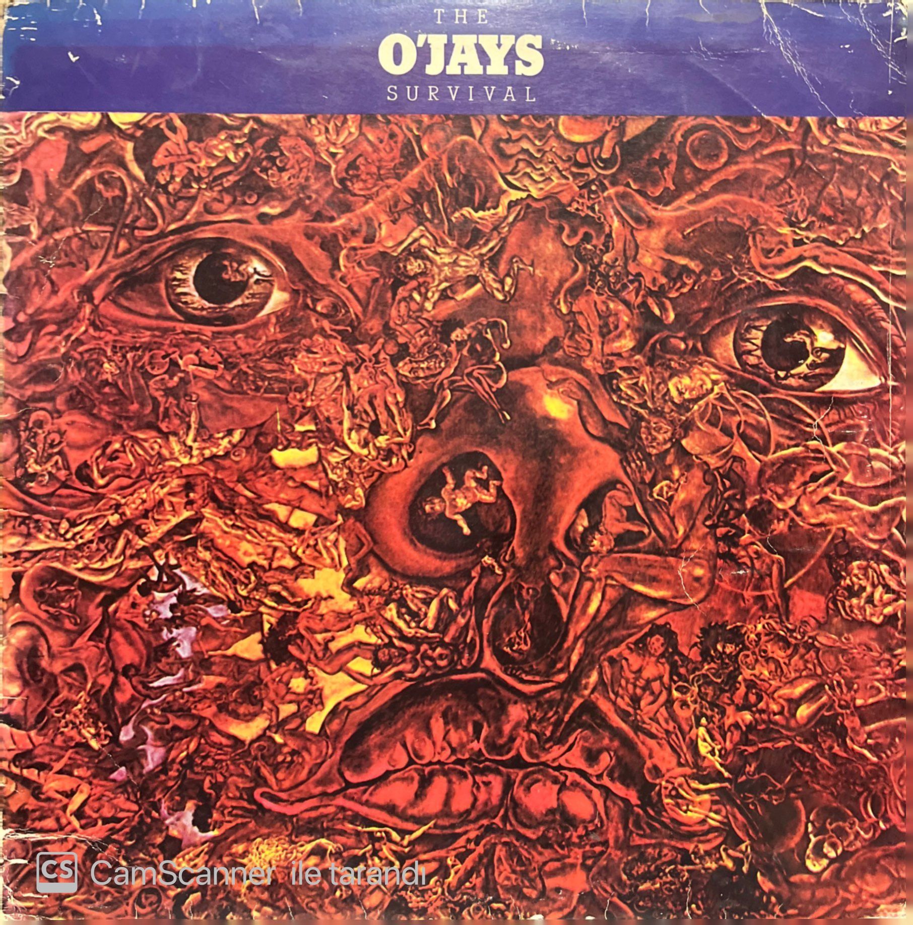 The O'Jays Survival LP Plak