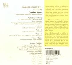 CD Pachelbel Canon & Gigue Chamber Works CD