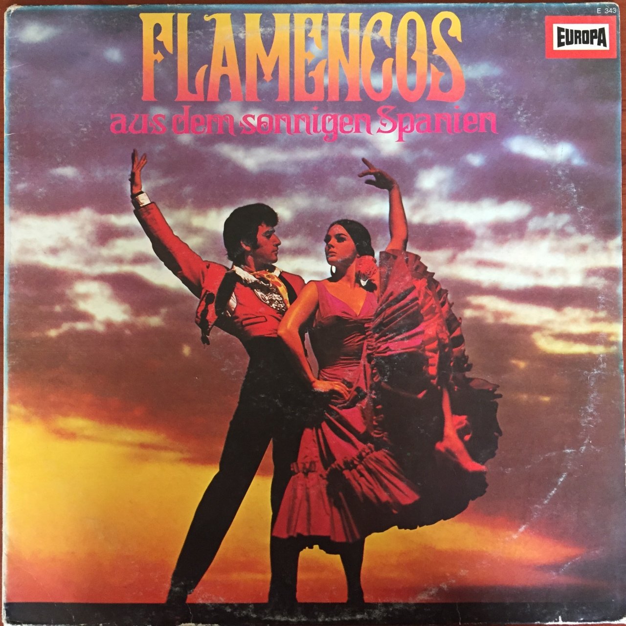 Flamengos Aus Dern Sonnigen Spanien LP Plak