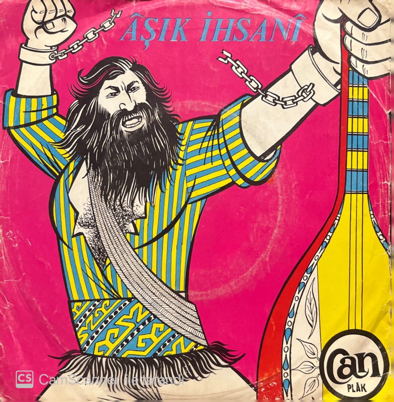 Aşık İhsani Geliyor Halkım Heyyt 45lik Plak