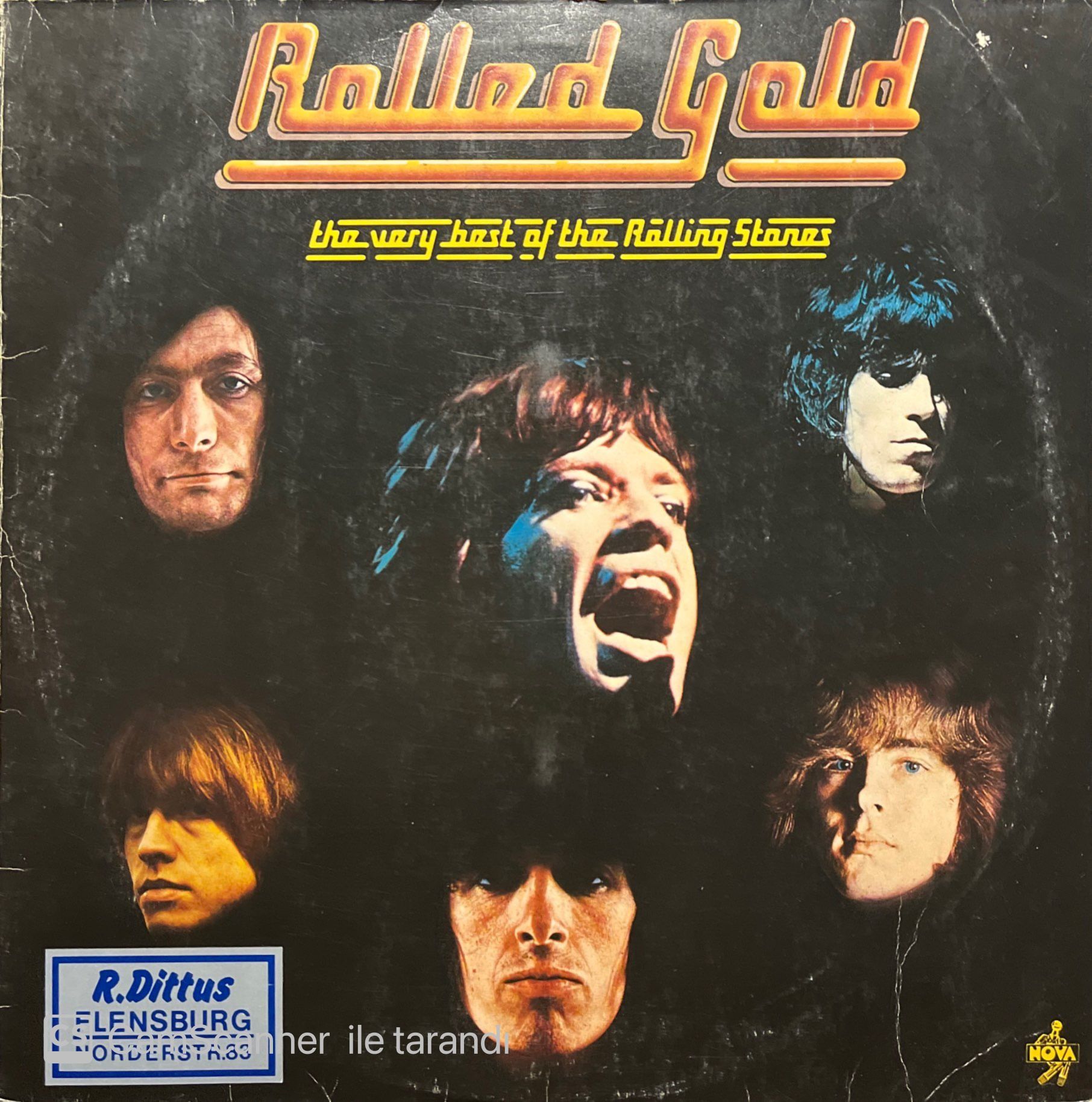 Rolling Stones Rolling Gold Double LP Plak