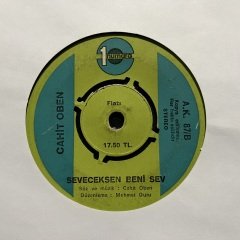 Cahit Oben Seveceksen Beni Sev 45lik Plak