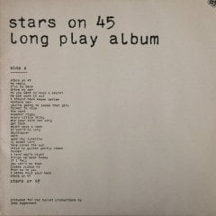 Stars On 45 Long Play Album LP Plak