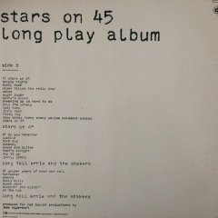 Stars On 45 Long Play Album LP Plak