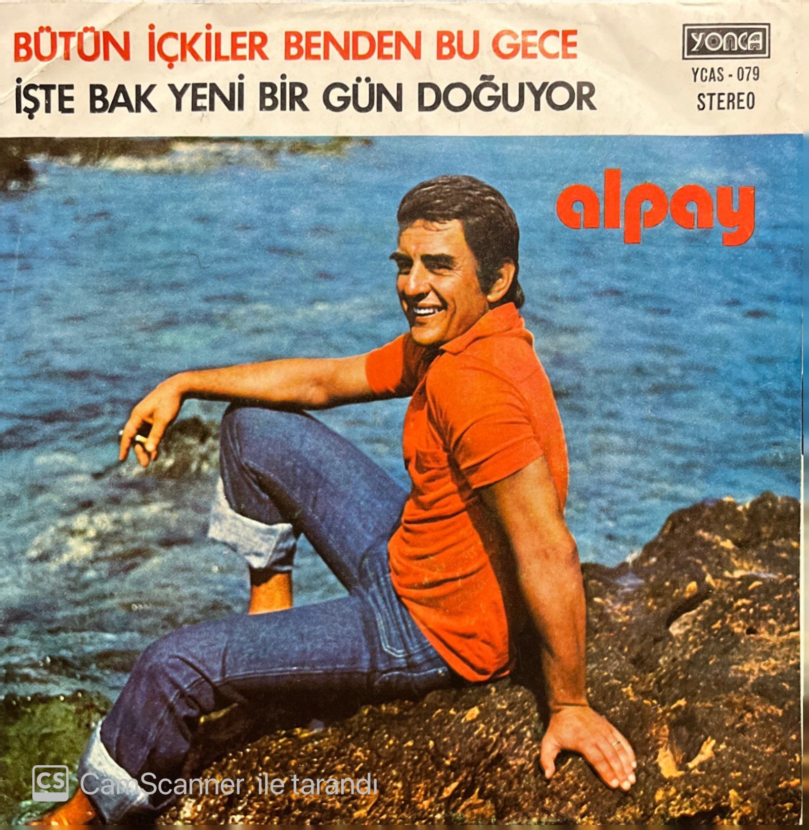 Alpay Bütün İçkiler Benden Bu Gece 45lik Plak
